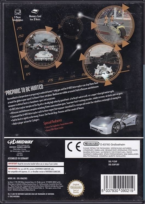 Spyhunter - GameCube (B Grade) (Genbrug)